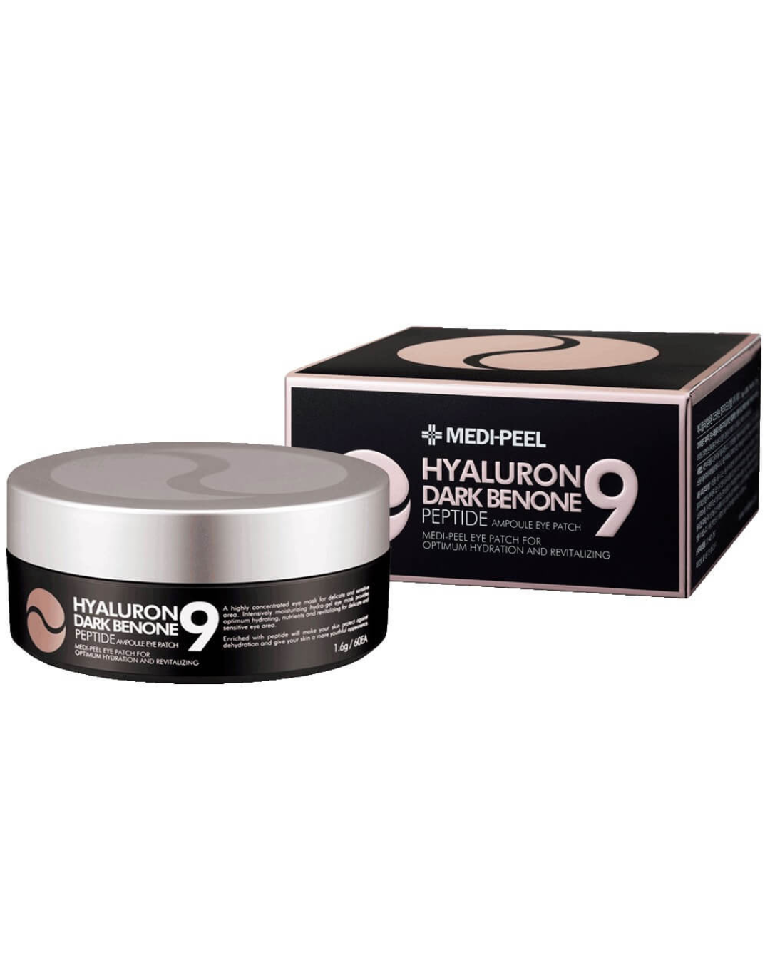 Hyaluron Dark Benone Peptide 9 Parche para ojos Ampoule 60uds