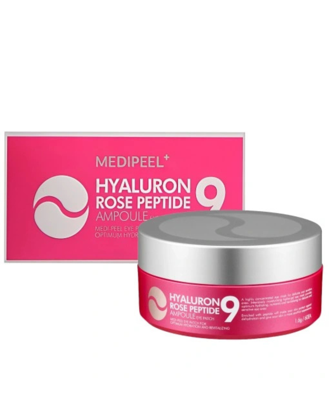 Medi-Peel Hyaluron Rose Peptide 9 Parche para ojos Ampoule 60uds