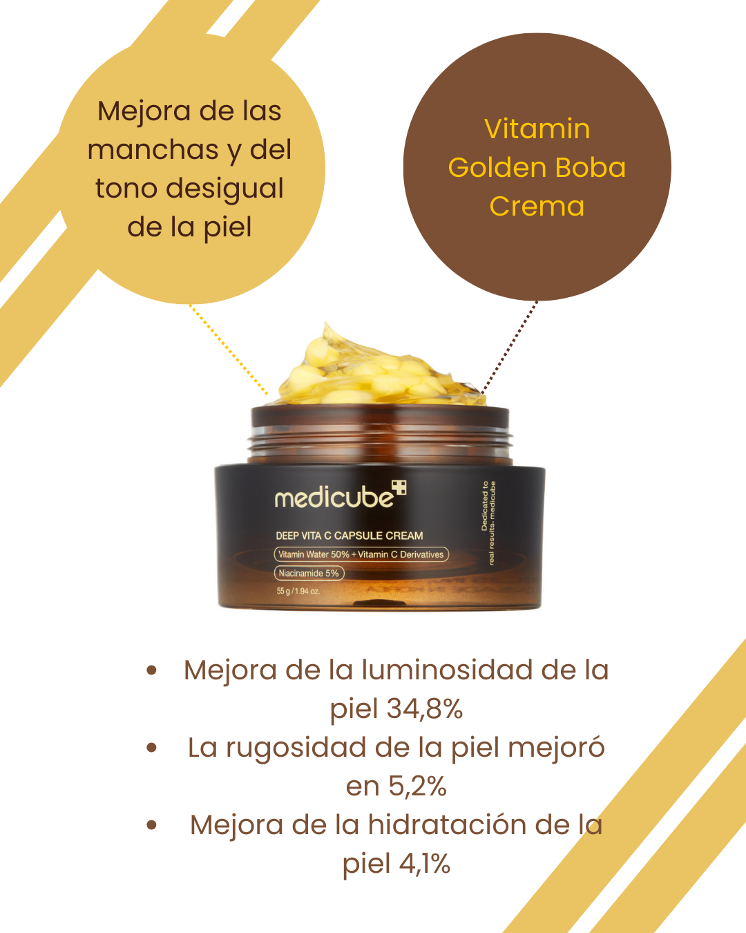 Medicube Crema Facial Deep Vita C Capsule Cream 55g