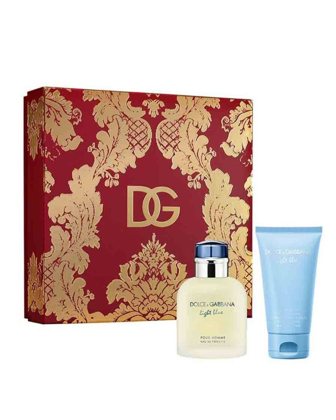 Set Dolce & Gabbana Light Blue Pour Homme Eau De Toilette (75ml, 50ml)
