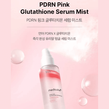 Medicube PDRN Pink Glutathione Facial Serum Mist 100ml