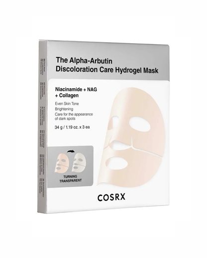 COSRX The Alpha-Arbutin Discoloration Care Hydrogel Mask