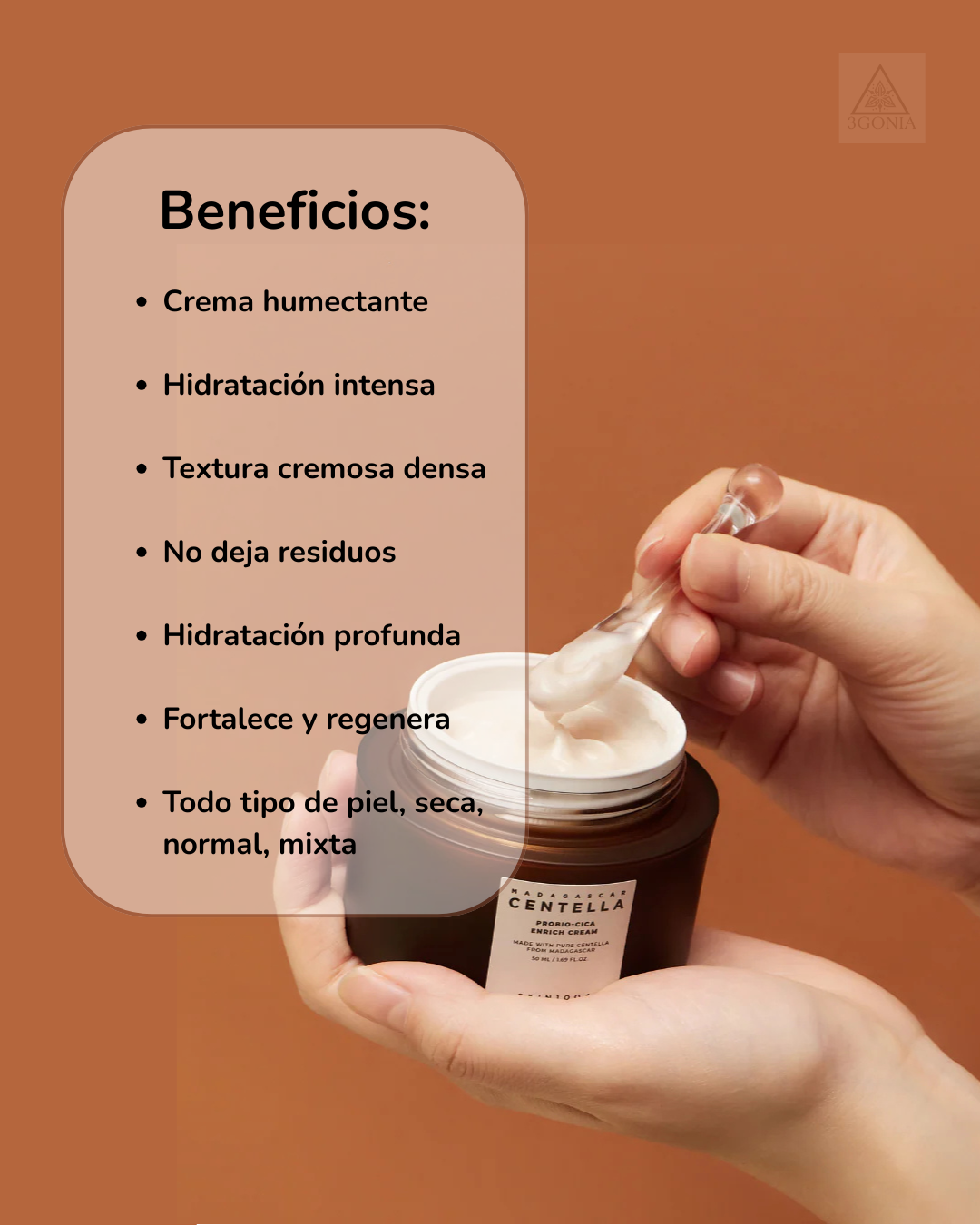 SKIN1004 Crema Facial Madagascar Centella Probio-Cica Enrich Cream