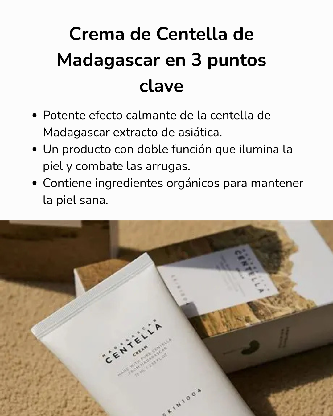 SKIN1004 Crema Hidratante Madagascar Centella Cream