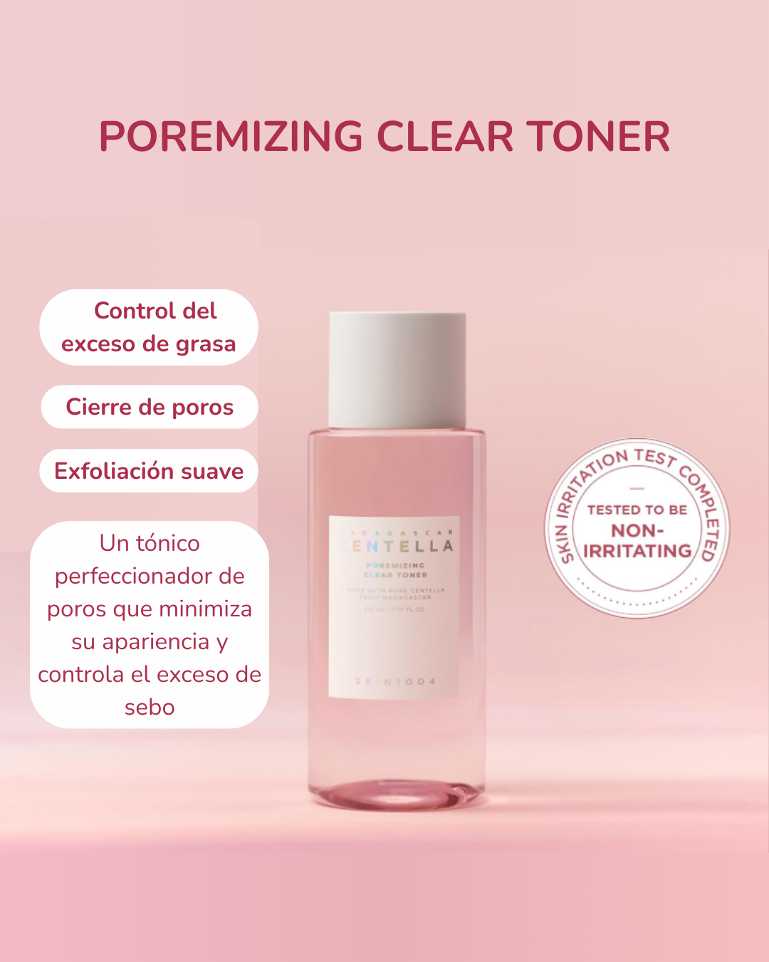 SKIN1004 Tónico Facial Madagascar Centella Poremizing Clear Toner