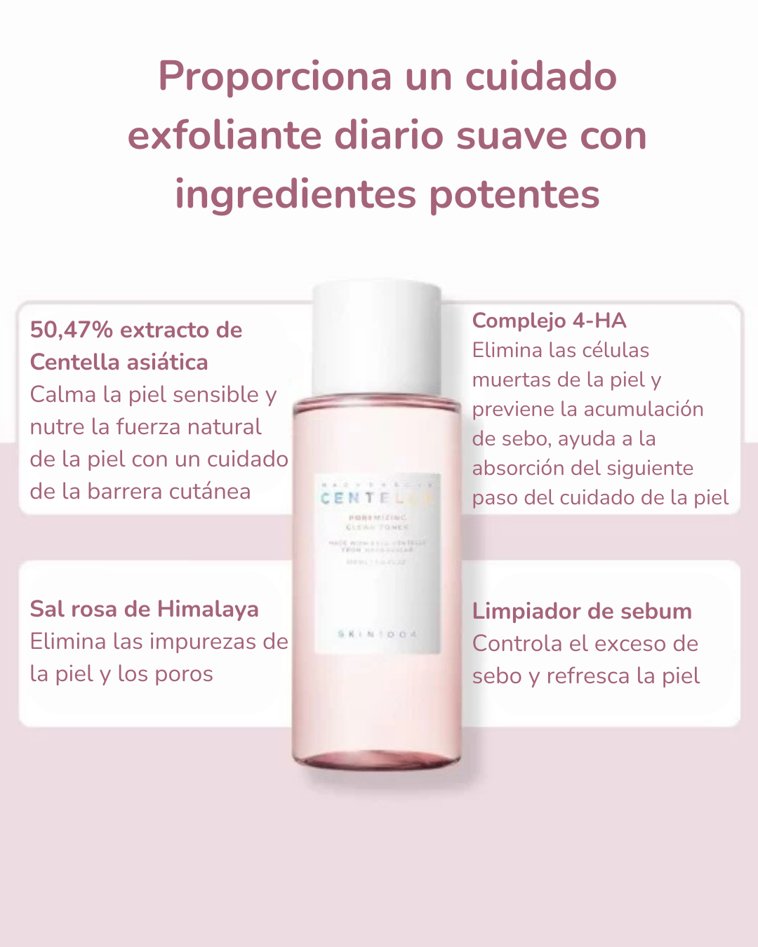 SKIN1004 Tónico Facial Madagascar Centella Poremizing Clear Toner