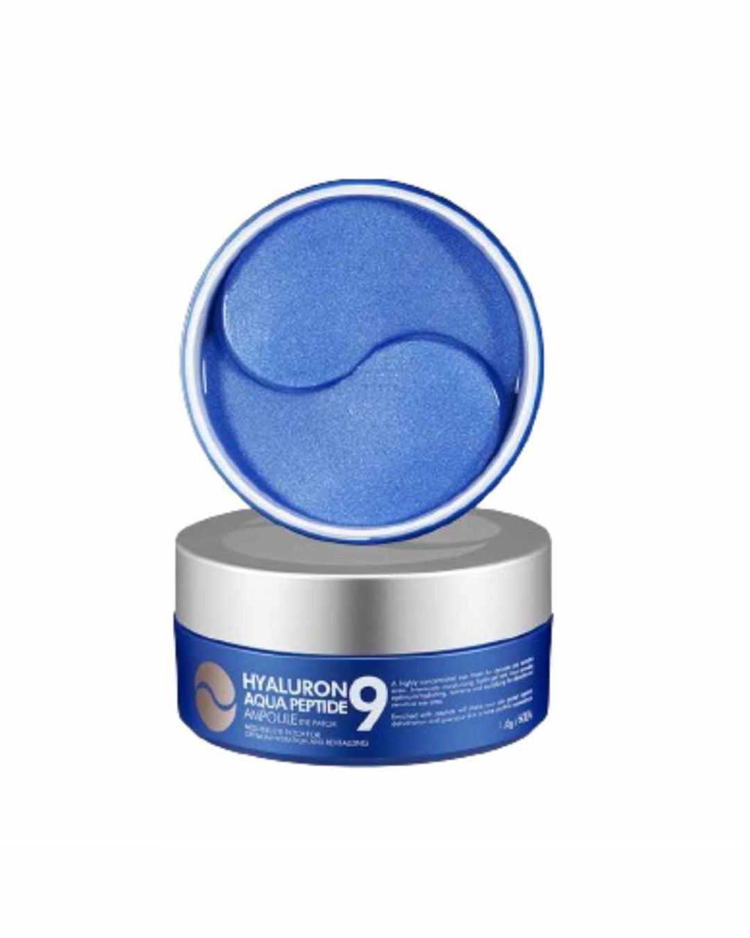 MEDIPEEL Parches de Ojos con Ácido Hialurónico Hyaluron Aqua Peptide 9 Ampoule Eye Patch