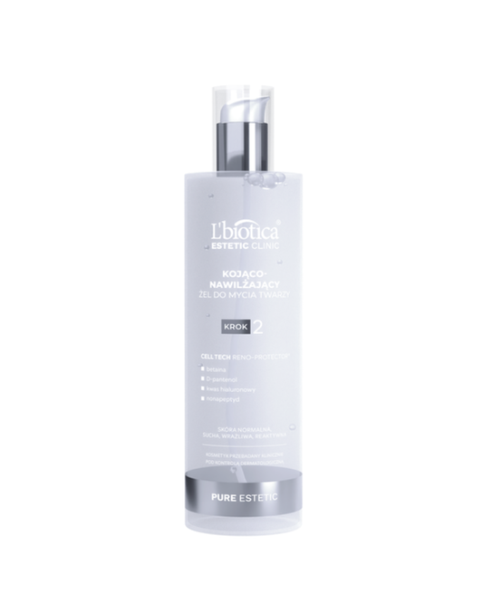 L'biotica Estetic Clinic PURE Estetic Gel limpiador hidratante facial 200 ml