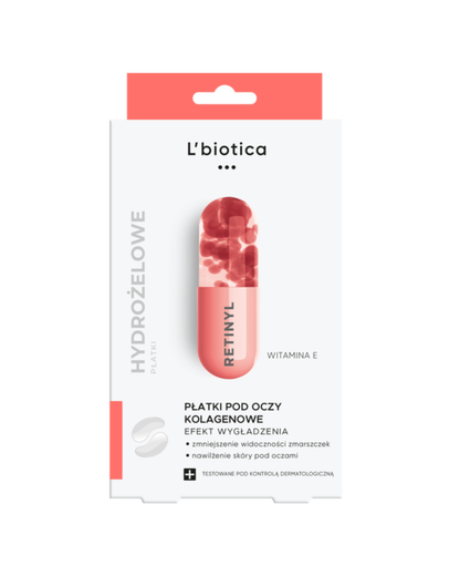 L'Biotica Collagen Anti-Wrinkle Eye Patches - 6 Units 
