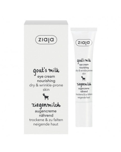 Ziaja Goat Milk Eye Cream for Dry, Wrinkle-Prone Skin 15ml