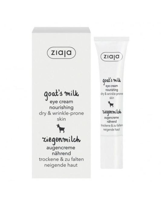 Ziaja Goat Milk Eye Cream for Dry, Wrinkle-Prone Skin 15ml