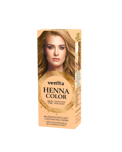 Venita Henna Hair Dye Color 112 Dark Blonde 75 ml