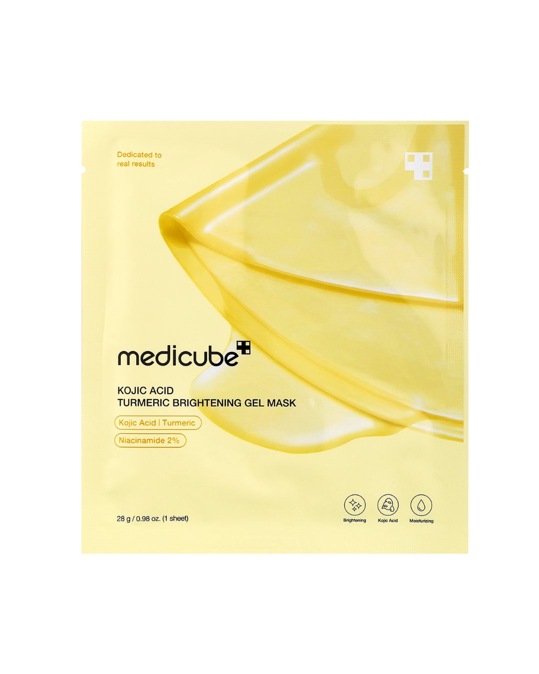 Medicube Kojic Acid Turmeric Brightening Gel Mask 1 ud