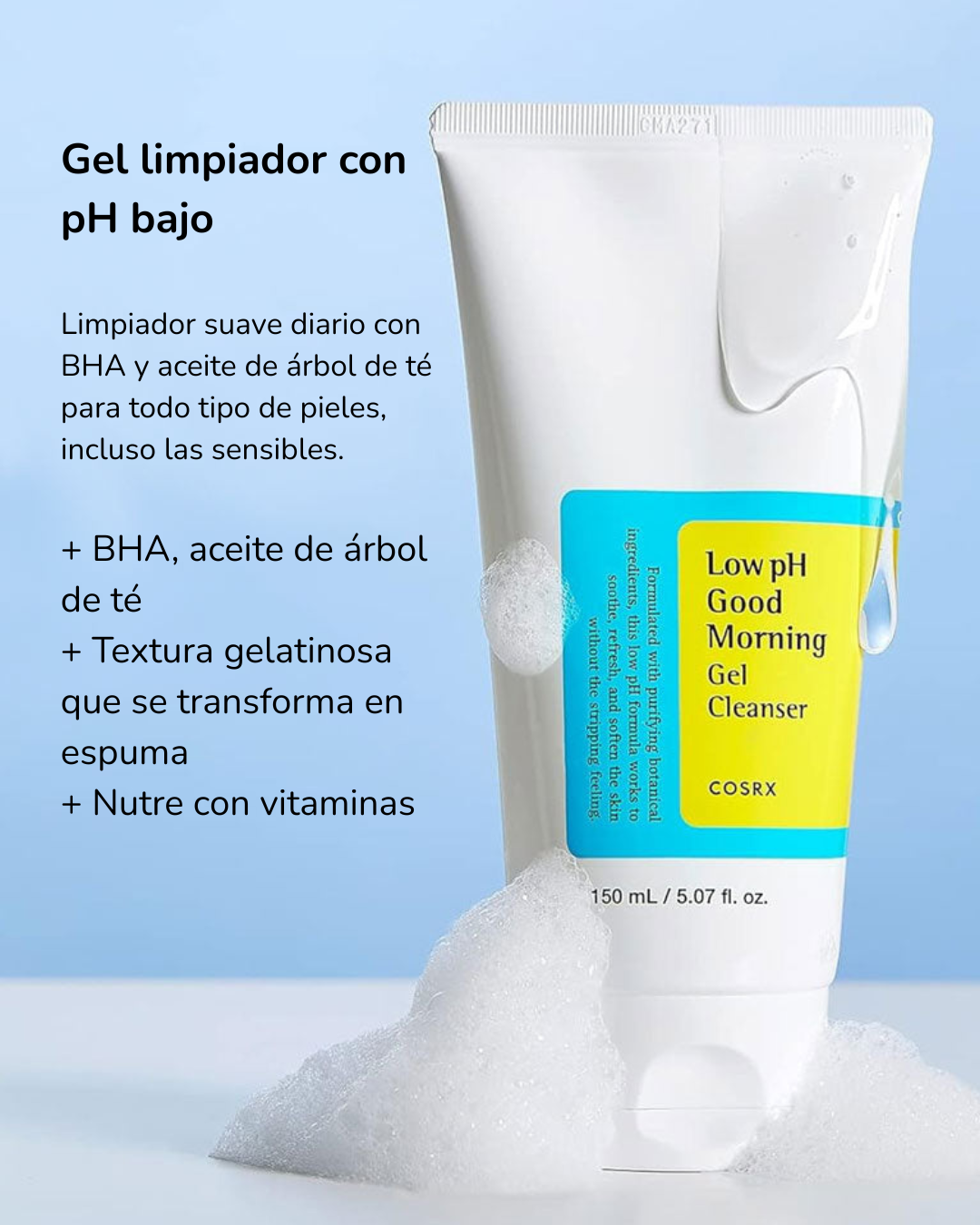 COSRX Low pH Good Morning Gel Cleanser