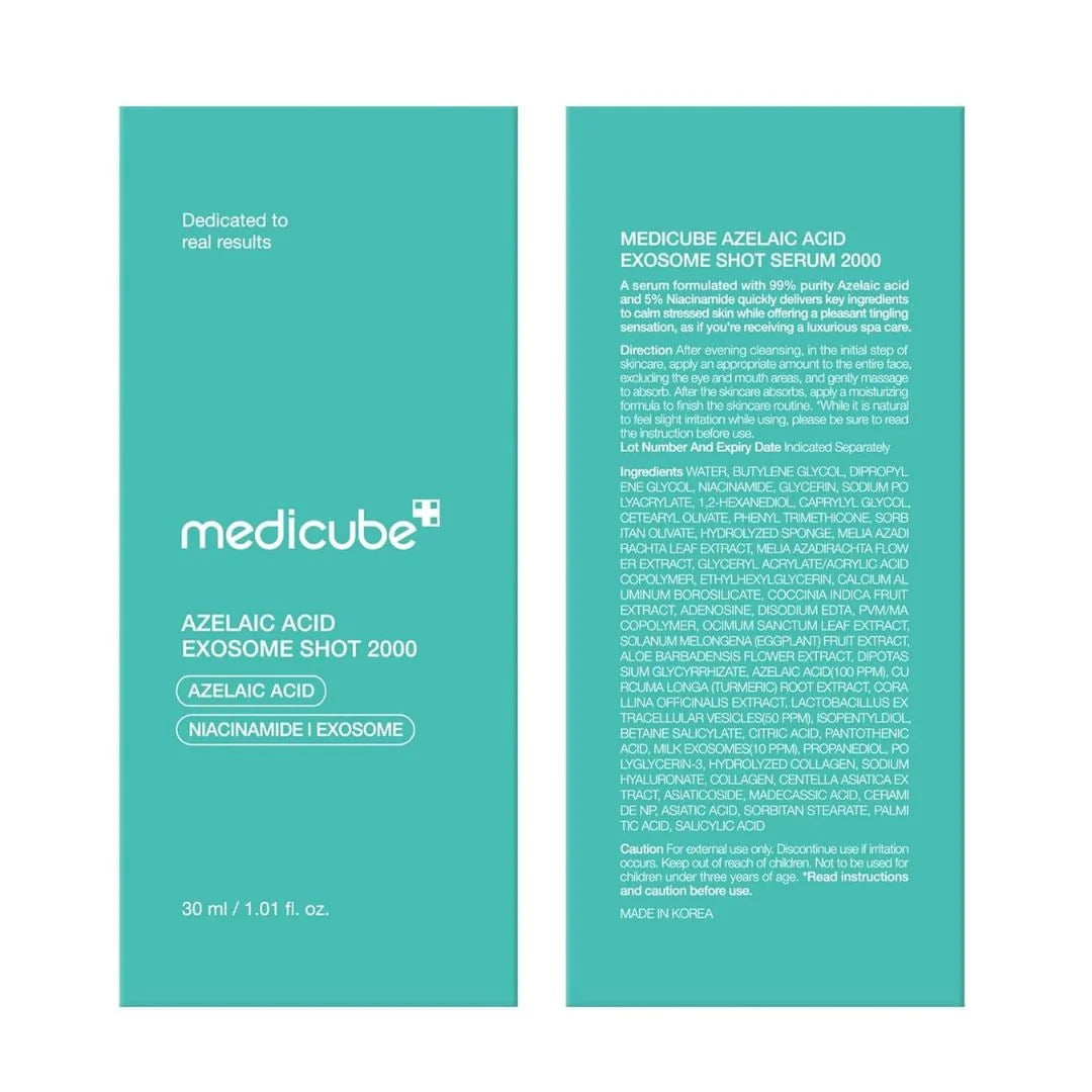 Medicube Azelaic Acid Exosome Shot 2000 30ml