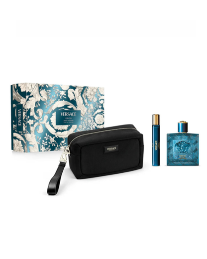 Versace Eros Pour Homme Eau De Toilette Gift Set