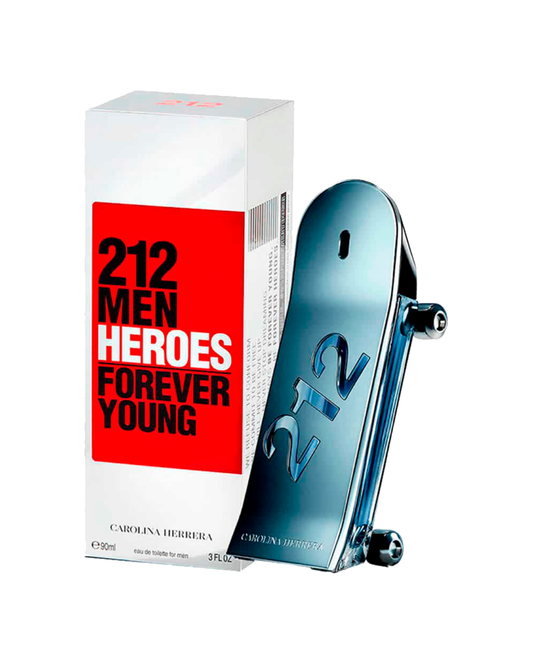 Carolina Herrera 212 Men Heroes Forever Young Eau De Toilette 90ml