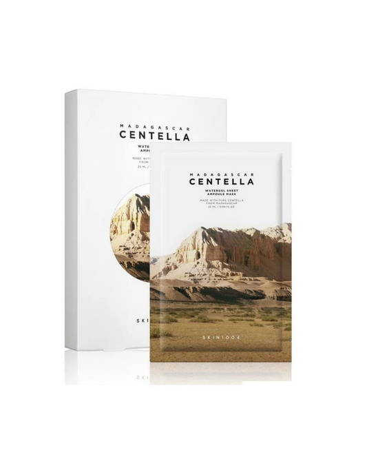 Skin1004 Madagascar Centella Soothing Watergel Sheet Ampoule Mask Soothing And Hydrating