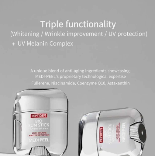 MediPeel Protector Solar con Peptidos en Barra Peptide 9 Bio Sun Stick 20g