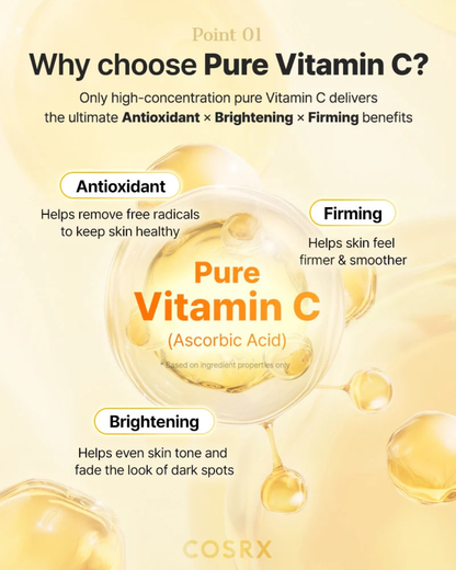 Cosrx The Vitamin C 13 Serum Super Vitamin E + Hyaluronic Acid 20ml