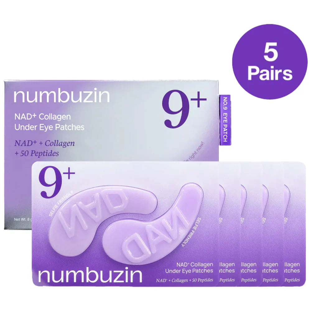 Numbuzin No.9 Collagen Under Eye Patches for Dark Circles