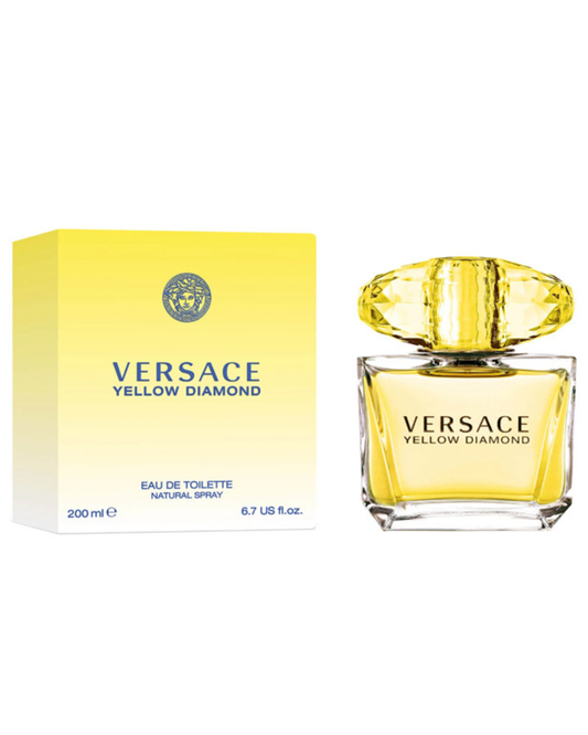Versace Yellow Diamond Eau de Toilette para mujer 200ml