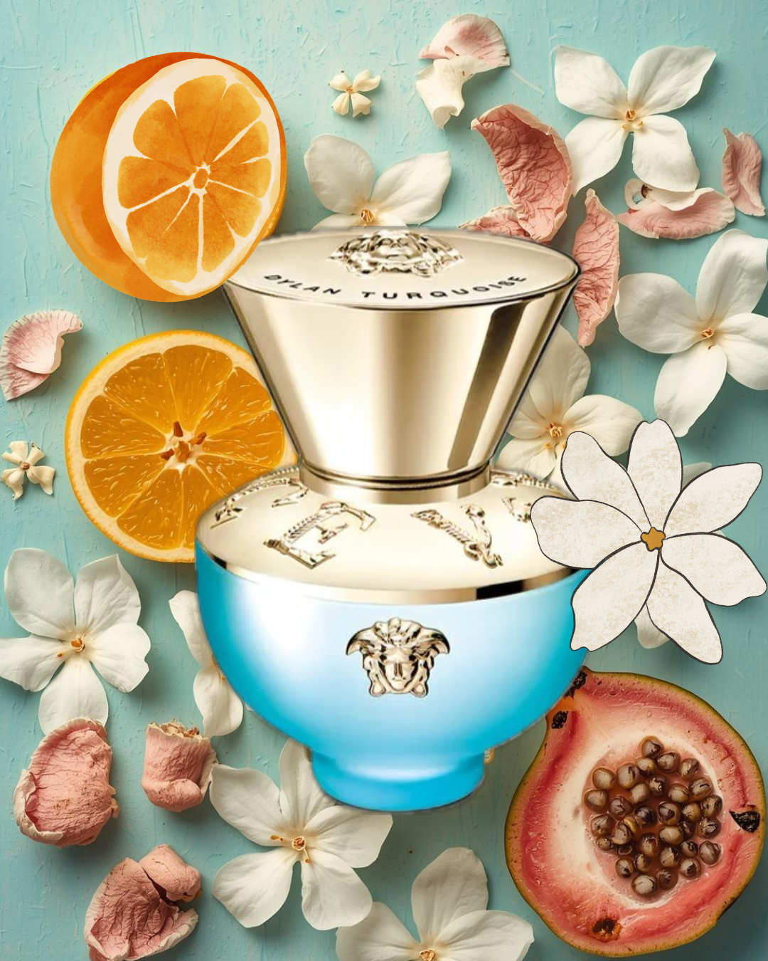 Versace Dylan Turquoise Pour Femme Eau De Toilette 30ml