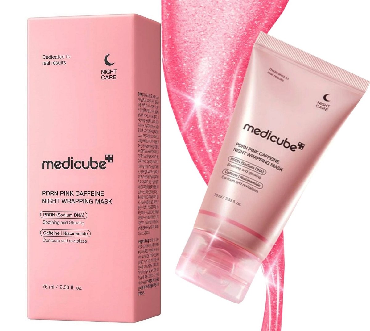 Medicube PDRN Pink Caffeine Night Wrapping Mask 75 ml
