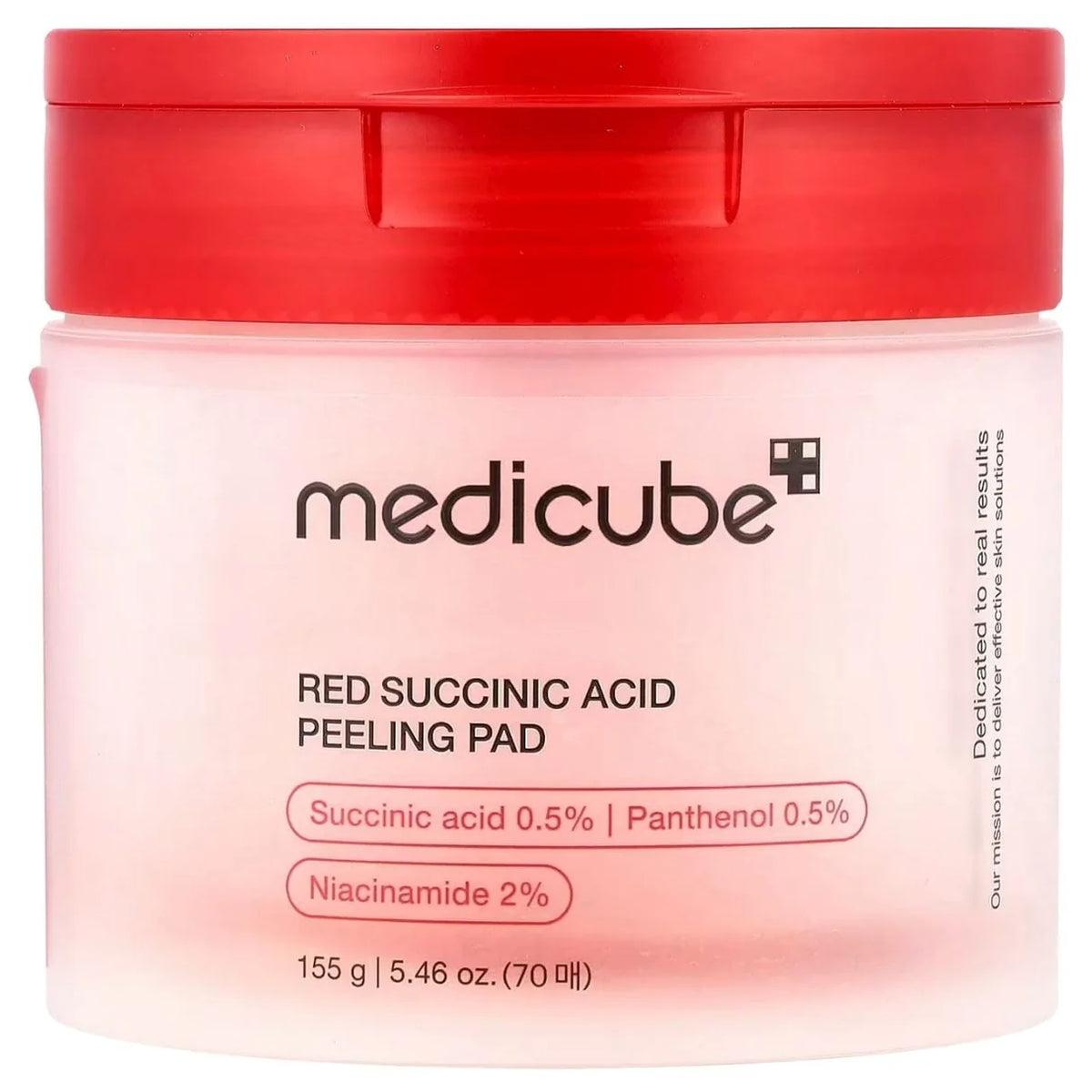 Medicube Red Succinic Acid Facial Toning Pads 70 Pieces