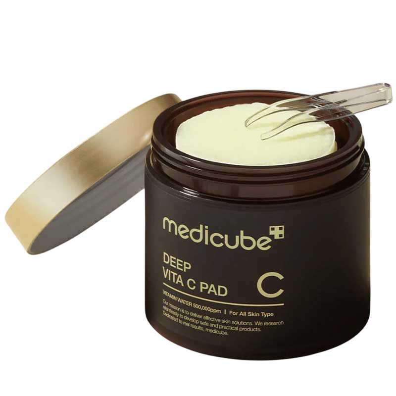 Medicube Deep Vita C Pad Discos de Algodón Veganos
