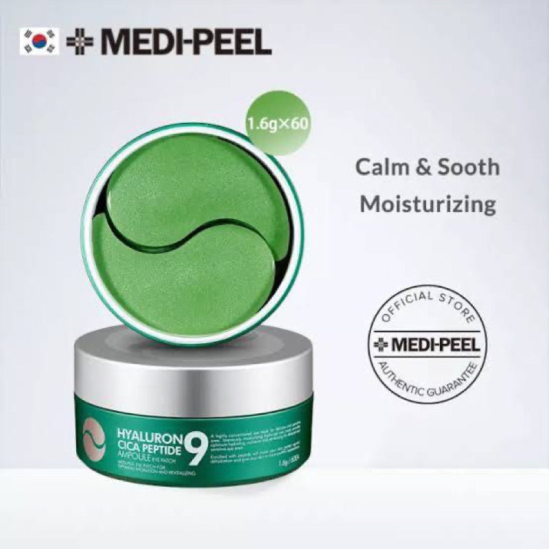 MediPeel Hyaloron Cica Peptide 9 Ampoule Eye Patch 60uds